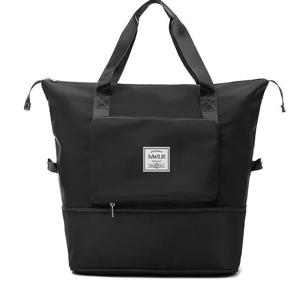 Travel Duffel Bag Large Capacity Folding Luggage Bags NewYeeca Expand Overnight Tote Bags for Women Men,Carry on Luggage Bag Weekender Overnight Bag,