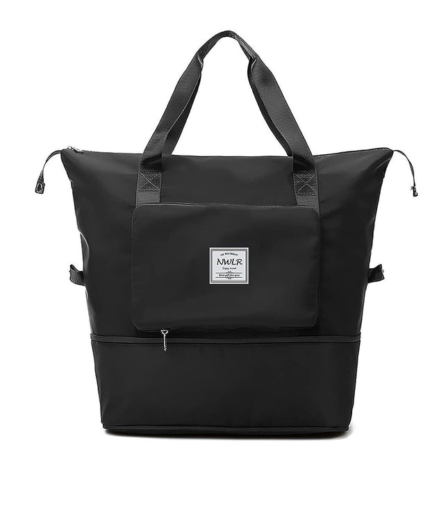 Travel Duffel Bag Large Capacity Folding Luggage Bags NewYeeca Expand Overnight Tote Bags for Women Men,Carry on Luggage Bag Weekender Overnight Bag,