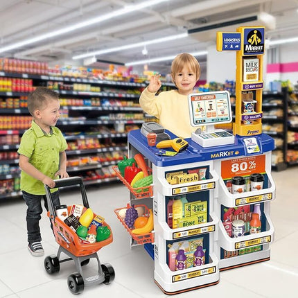 Kids Supermarket Playset