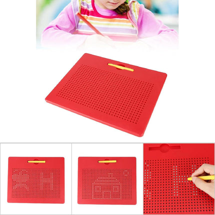 714PCS Magnetic Board Kids Magnetic Board with Big Pen(red)