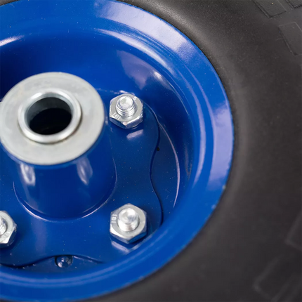 1/2/4 x 10"Solid Trolly Wheels 16mm Bore Tyre 4.10/3.5-4 Flat Free Heavy duty AU