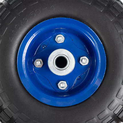 1/2/4 x 10"Solid Trolly Wheels 16mm Bore Tyre 4.10/3.5-4 Flat Free Heavy duty AU