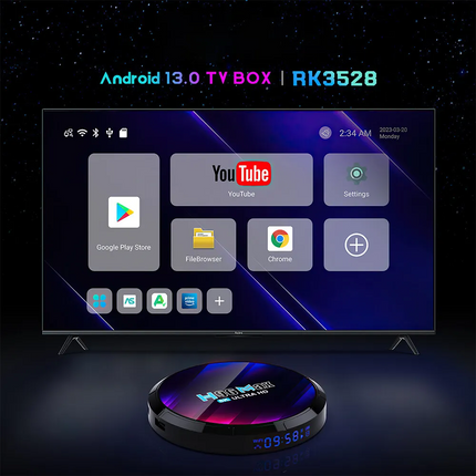 64G Smart Android 13.0 TV Box