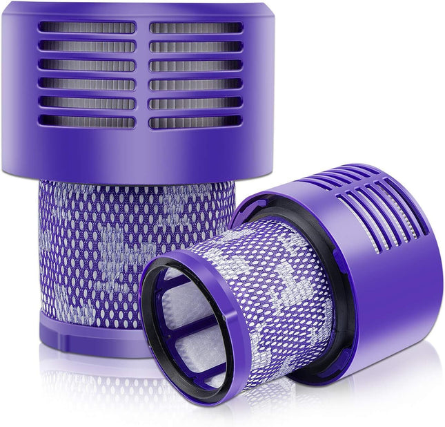 2X Replacement Filter for Dyson V10 Series, Compatible with Dyson Cyclone V10 Absolute, Animal, Motorhead, Total Clean,Replace Dyson