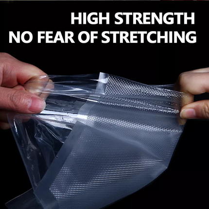 100pcs Vacuum Sealer Bags Precut Food Storage Heat Seal Cryovac Bags---7x10cm