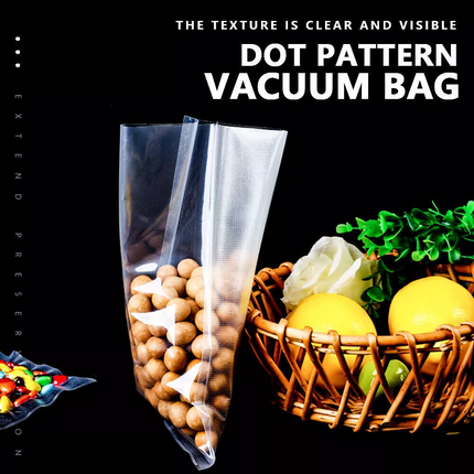 100pcs Vacuum Sealer Bags Precut Food Storage Heat Seal Cryovac Bags---7x10cm