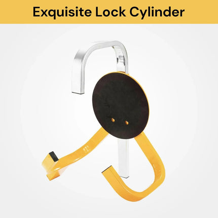 Wheel Defender Lock Clamp Car Caravan Trailer Security Keys Heavy Duty 13''-15'