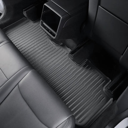 Tesla Model Y Juniper 2025+ TPE Floor Mats Full Set 9PCS All Weather Interior & Boot Protection